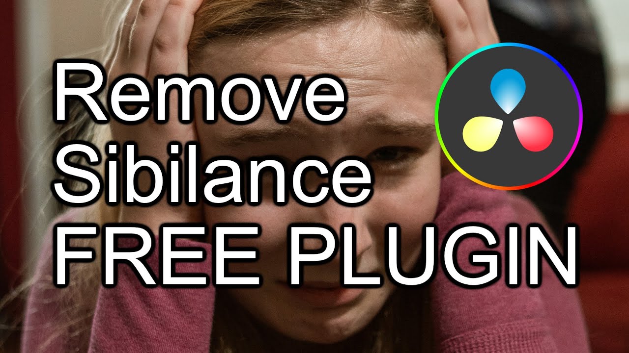 How to remove sibilance in davinci resolve with this free dynamic eq