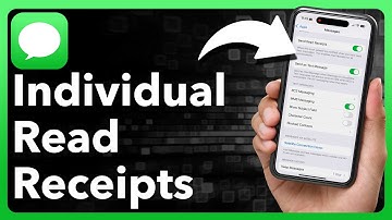 How To Turn On Or Off Read Receipts On iPhone For One Person