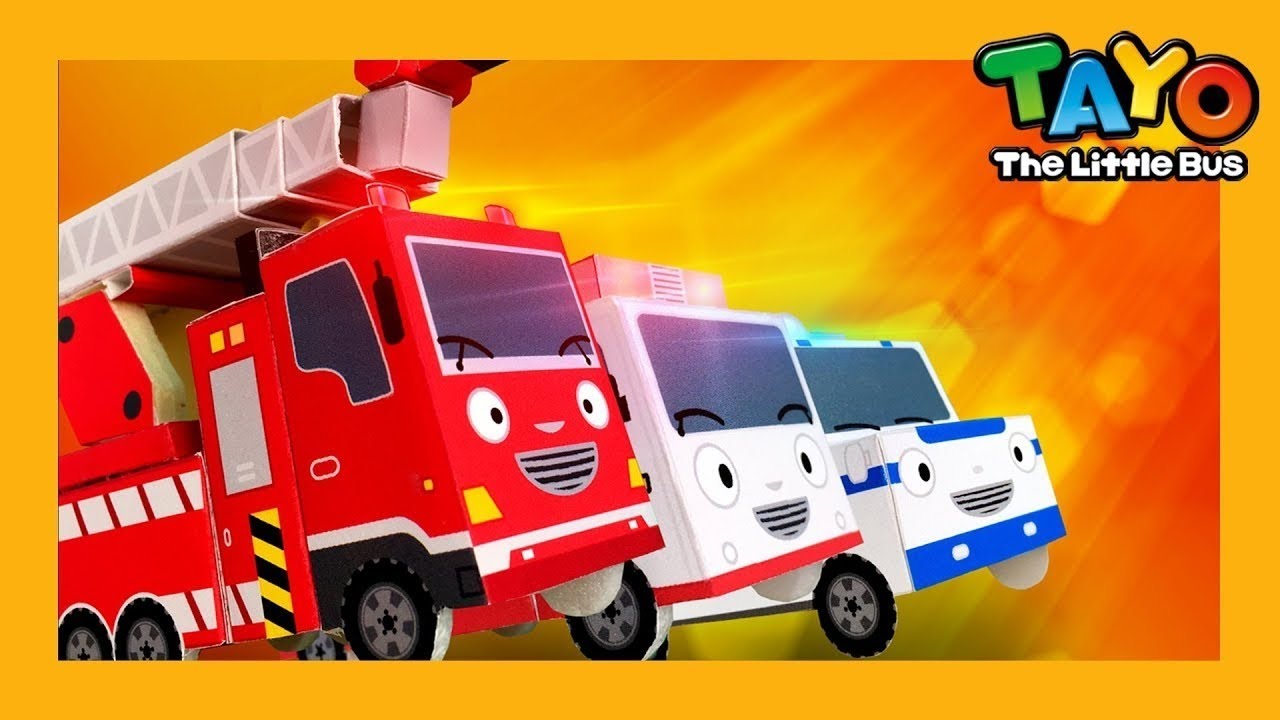 Police Car Song l Rescue Team Song l Car Songs l Fire Engine Song l Songs for Children