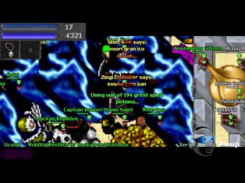 [Zingi FTW] Tibia HIBERNA War: Arashi VS Xinup Go Exp +VT REC