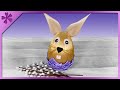 DIY Cute ribbon Easter bunny Easter egg 🐰 (ENG Subtitles) - Speed up #663