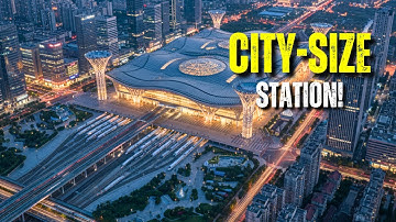 China Just Opened a Train Station the Size of a City