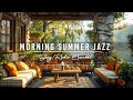 Frais lundi matin au summer coffee porch avec du jazz optimiste pour commencer votre semaine