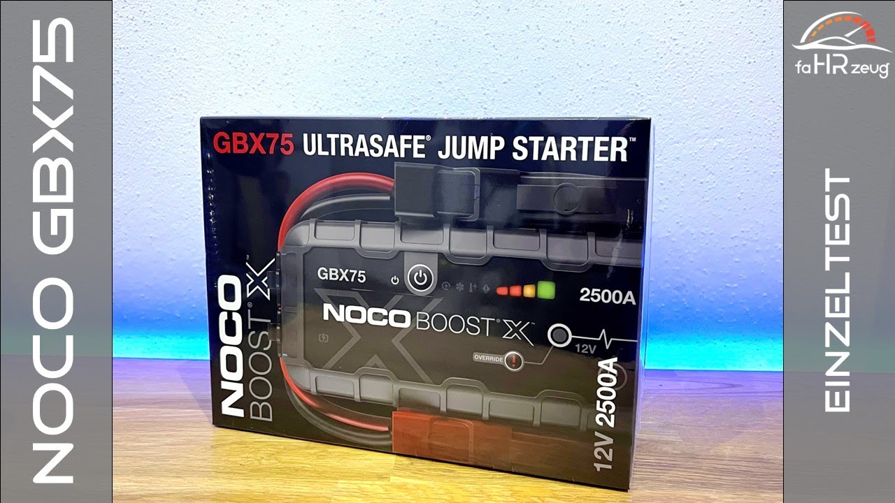 Noco GBX75 - Die mobile Starthilfe im Test (2022) - Unboxing