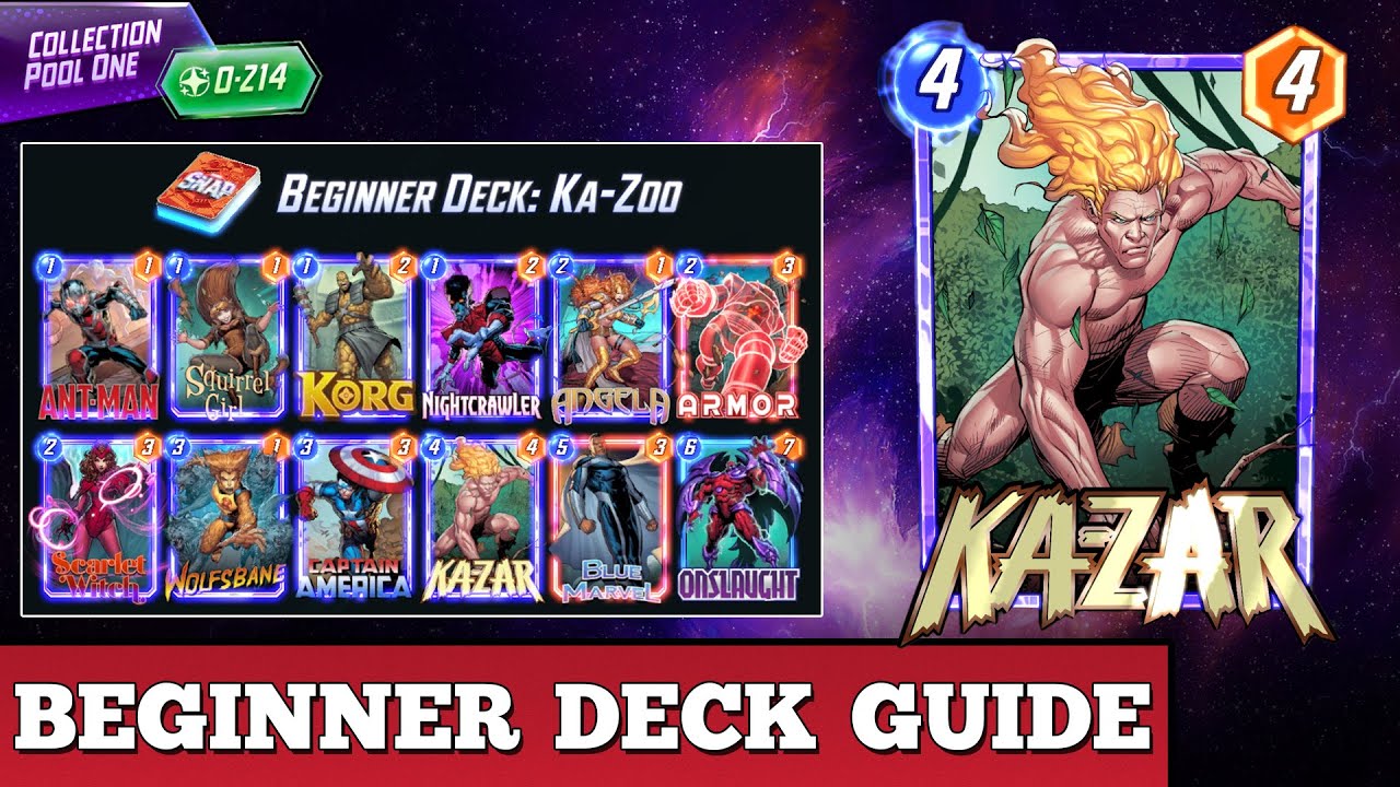 Marvel Snap Best Beginner Deck: Pool 1 Value Deck Guide 