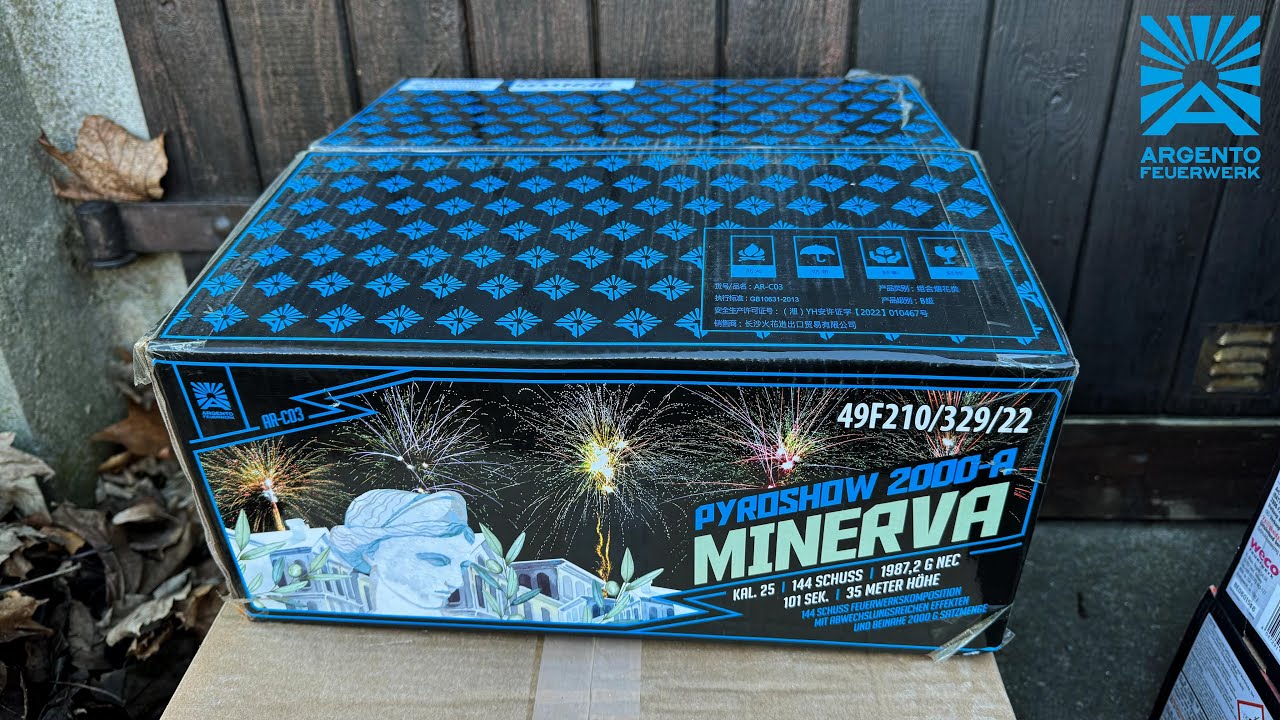 Pyroshow Mit Auto Argento Pyroshow 2000-A MINERVA - Batch 2022 - YouTube