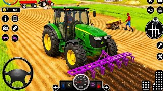 Modern Tractor Farming Driving Simulator 3D - New Tractor Games - Android Gameplay screenshot 3