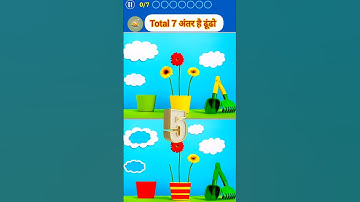 Only Genius Can Find All 7 Differences 🧠🔥 | Spot the Difference"#shorts #braintest