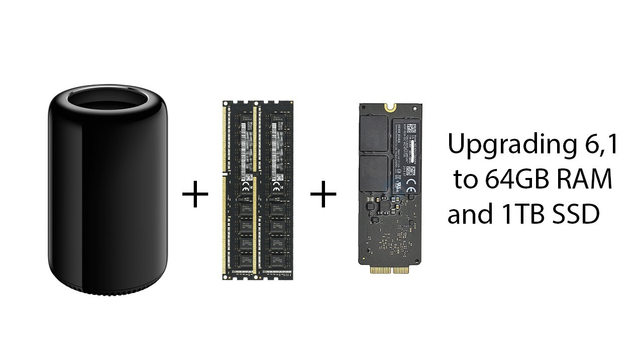 Mac Pro 6,1 RAM + SSD Upgrade