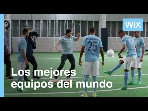 Manchester City en el comercial de Wootheboards.com | Wix.com
