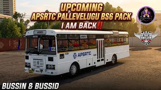 Upcoming APSRTC PALLEVELUGU BS6 BUS MOD PACK for BUSSIN & BUSSID