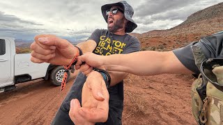 ARRESTED IN THE DESERT!? DAY 1 RED BULL RAMPAGE 2025!!