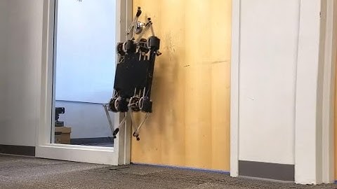 Ghost Minitaur Robot Opens Door Like a Cat