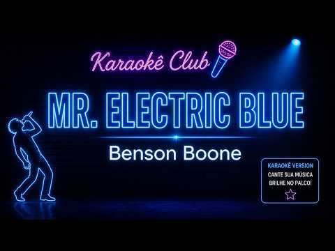 Video thumbnail for Karaokê Mr. Electric Blue - Benson Boone