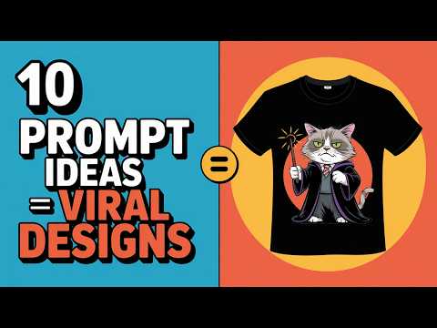 10 Viral T-Shirt Prompt Ideas (You Can Steal Today)