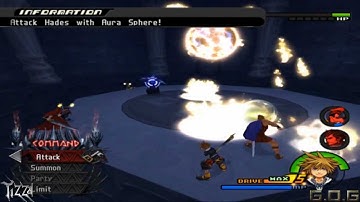 KH2FM - Critical Mode Lv1 - Hades | No Damage with Restrictions
