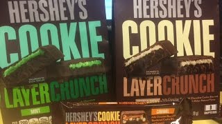 Hersheys 'Cookie Layer Crunch' Taste Test