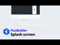 FluxBuilder 📗 Splash screen on Apps (Best No-code Flutter App Builder 2026)