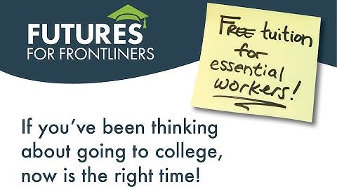 Free Tuition for Essential Workers with Governor