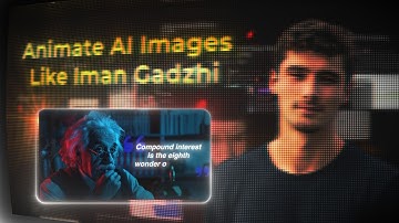 How to Animate AI Images Like Iman Gadzhi?After effects tutorial (Step By Step)