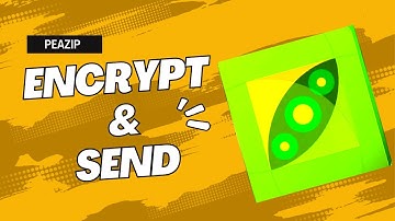 How to encrypt and send with PeaZip