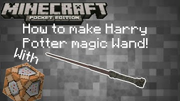 ✓how to make Harry Potter magic Wand in Minecraft! command block