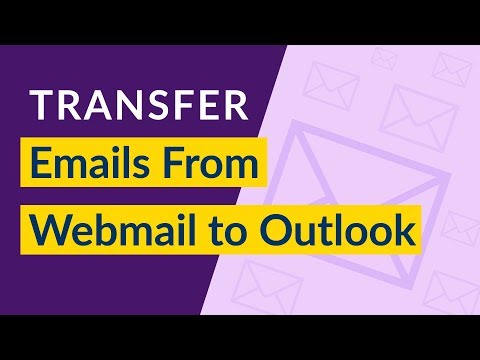 How to Access Webmail Email in Outlook I Webmail Connect to Outlook I Save Webmail Emails to Outlook