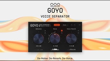 GOYO -  AI Vocal Seperator VST FREE PLUG IN