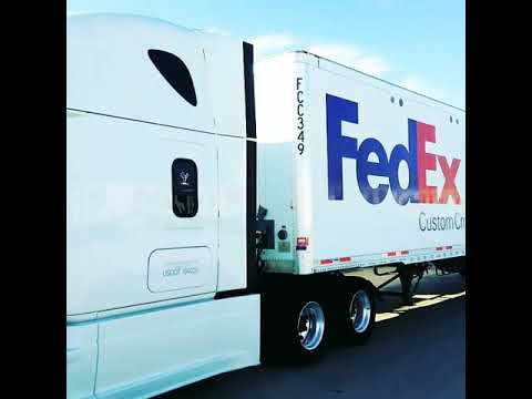 FedEx custom critical got my trailer