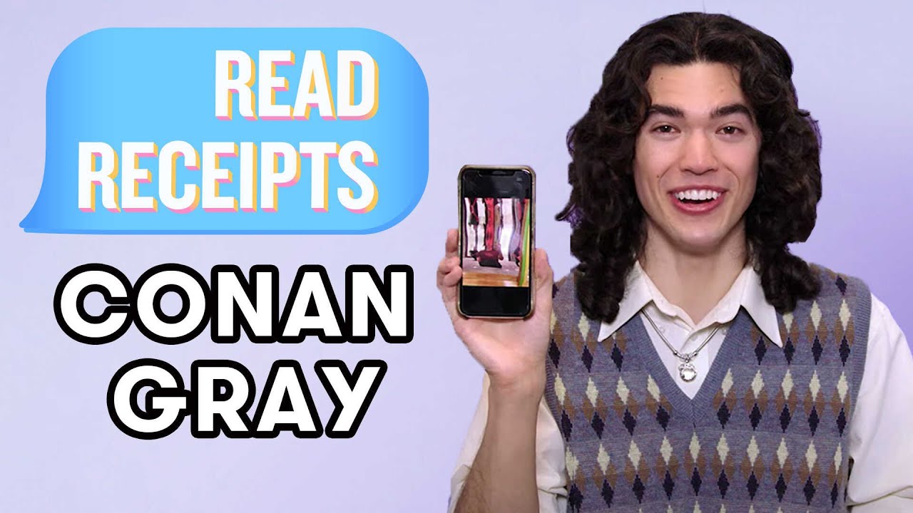 Conan Gray On Kissing, Being In Love, and First Celeb Crush | Read Receipts | Seventeen