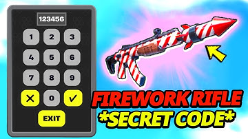 How to GET Firework Assault Rifle SECRET CODE in Fortnite 1V1 WITH EVERY GUN