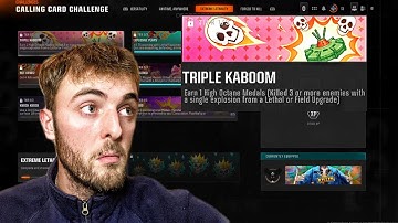 HOW TO GET EASY *HIGH OCTANE MEDALS* IN BLACK OPS 6! (TRIPLE KABOOM CALLING CARD)!