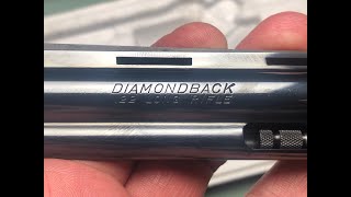 023 - Colt Diamondback  .22LR 6"barrel unboxing