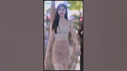 Chinese Street Fashion Style 2024 ✨✨抖音美女 #shorts #douyin #china #beautiful
