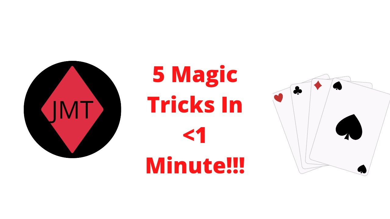 5 Magic Tricks in LESS THAN A MINUTE YouTube