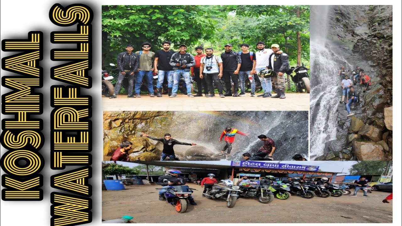 Koshmal waterfalls Ride with our team #koshmal #waterfalls #dang # ...