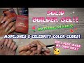 Modelones solid builder gel  dual forms feat modelones x celebrity new colour cubes