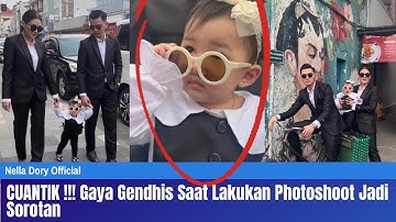 Gaya Gendhis Madaharsa anak Nella Kharisma Saat Lakukan Photoshoot Jadi Sorotan
