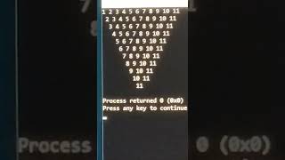 Pattern 120 in C Programming ☀️☀️☀️
