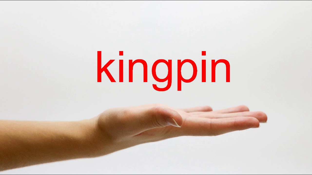 How to Pronounce kingpin American English YouTube