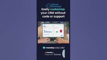 Easily customize your Monday CRM with Cloud Concept no coding needed, smart marketing solutions!