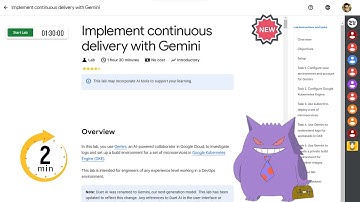 Implement continuous delivery with Gemini   | #2024 | #|#qwiklabs