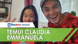 Baim Wong Temui Claudia Santoso Peserta The Voice Jerman asal Cirebon, Dikalungi Pita besar