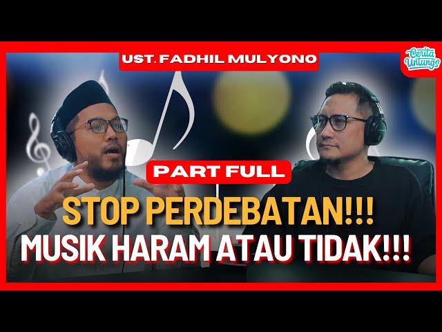 DEBAT SOAL MUSIK!! JANGAN PADA LEBAY - UST. FADHIL MULYONO class=