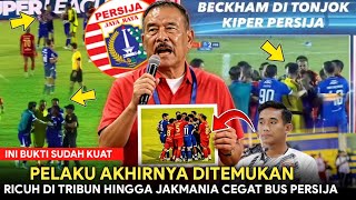 PELAKU DITEMUKAN😡Pukul Dan Tarik Beckham Putra❗Drama Ricuh Di Tribun Sampai cegat Bus Persija