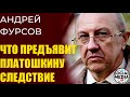 Андрей Фурсов - что предъявит следствие Платошкину