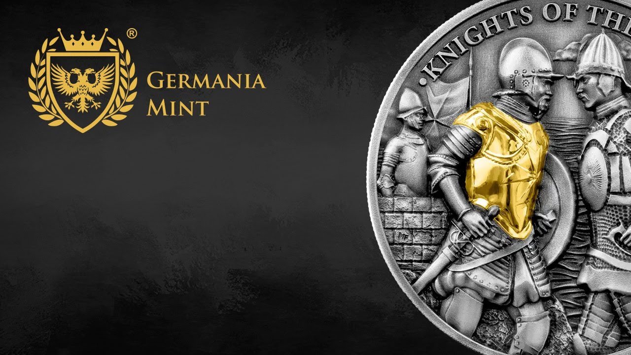 2022 2 oz Germania Knights of Malta HR Silver Coin - Hero Bullion