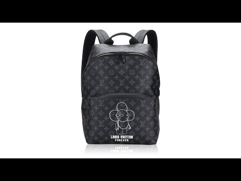 LOUIS VUITTON Apollo Backpack Monogram Eclipse Vivienne Limited MINT