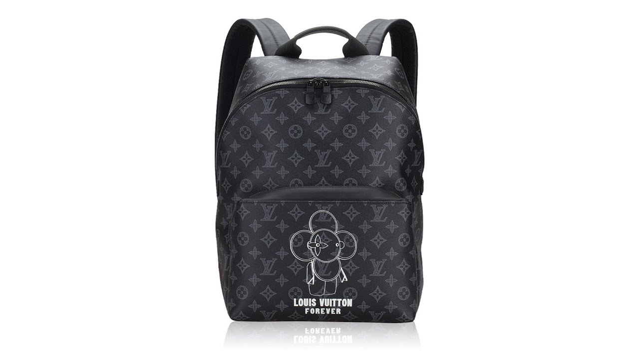 Louis Vuitton Apollo Backpack Monogram Vivienne Eclipse Black in