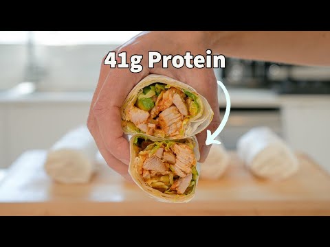 Meal Prep In Less Than An Hour  Buffalo Chicken Wraps